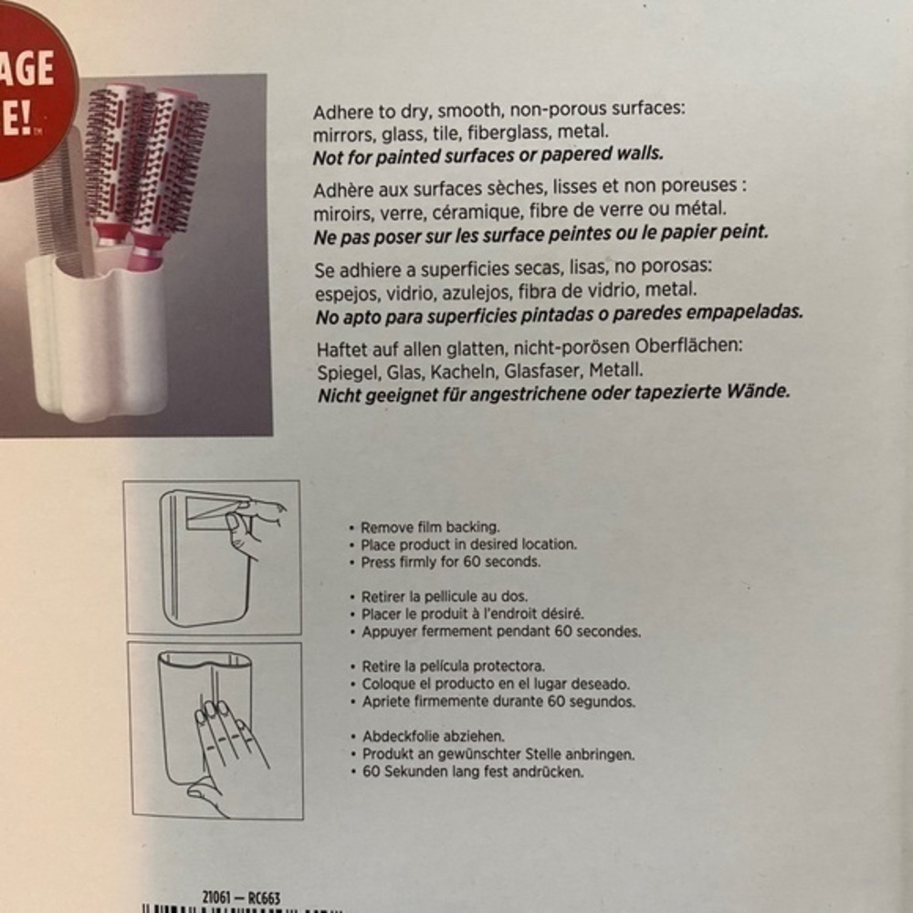 New in Box! Interdesign Vanity Helper Organizer - Picture 3 of 4